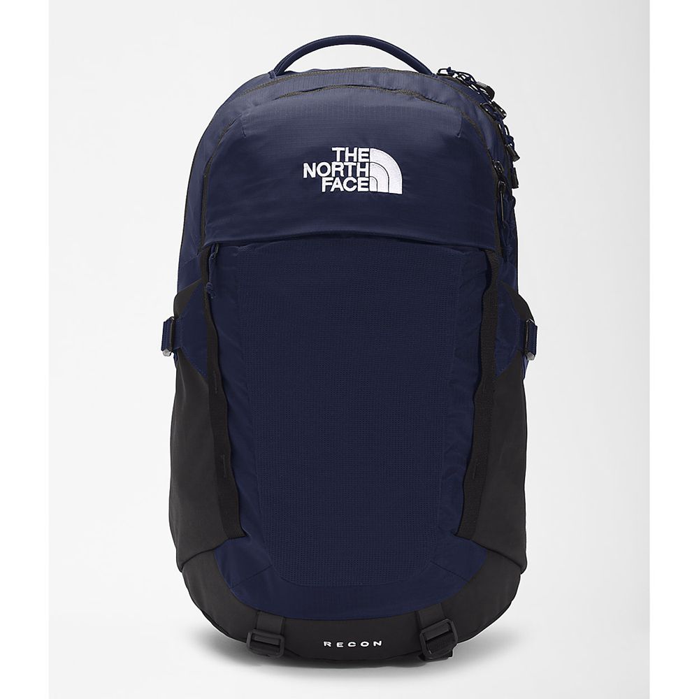 The North Face Backpacks Mens Australia - The North Face Recon Navy / Black (DEV-046571)